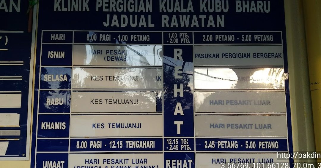 klinik pergigian kuala kubu bharu