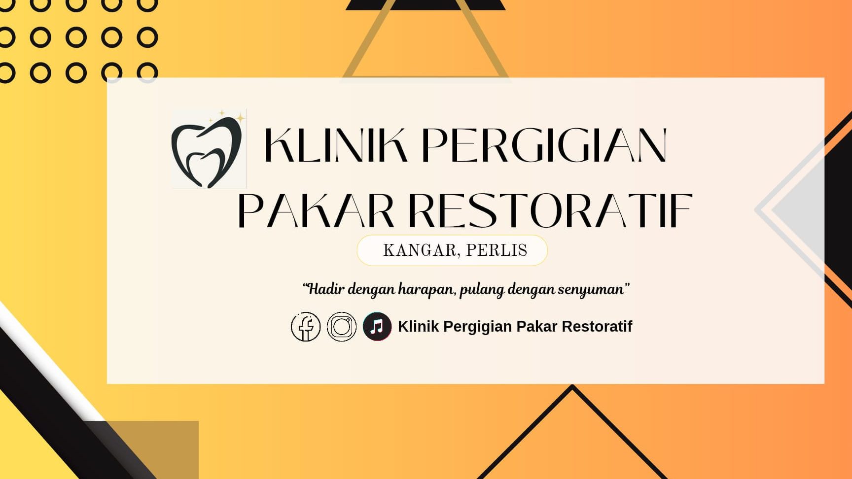 Klinik Pergigian Pakar Restoratif Kangar 1 klinik pergigian pakar restoratif kangar