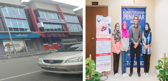 klinik pergigian penawar bakri muar