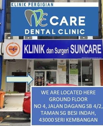 ve care dental clinic klinik pergigian ve care seri kembangan